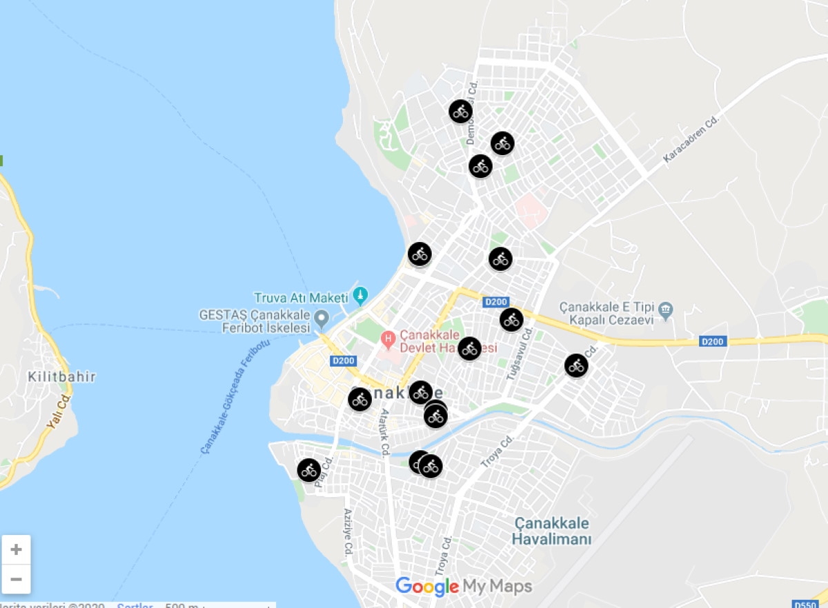 Çanakkale’de Bisiklet Satışı ve Tamiri Yapan Dükkânlar Nerededir?