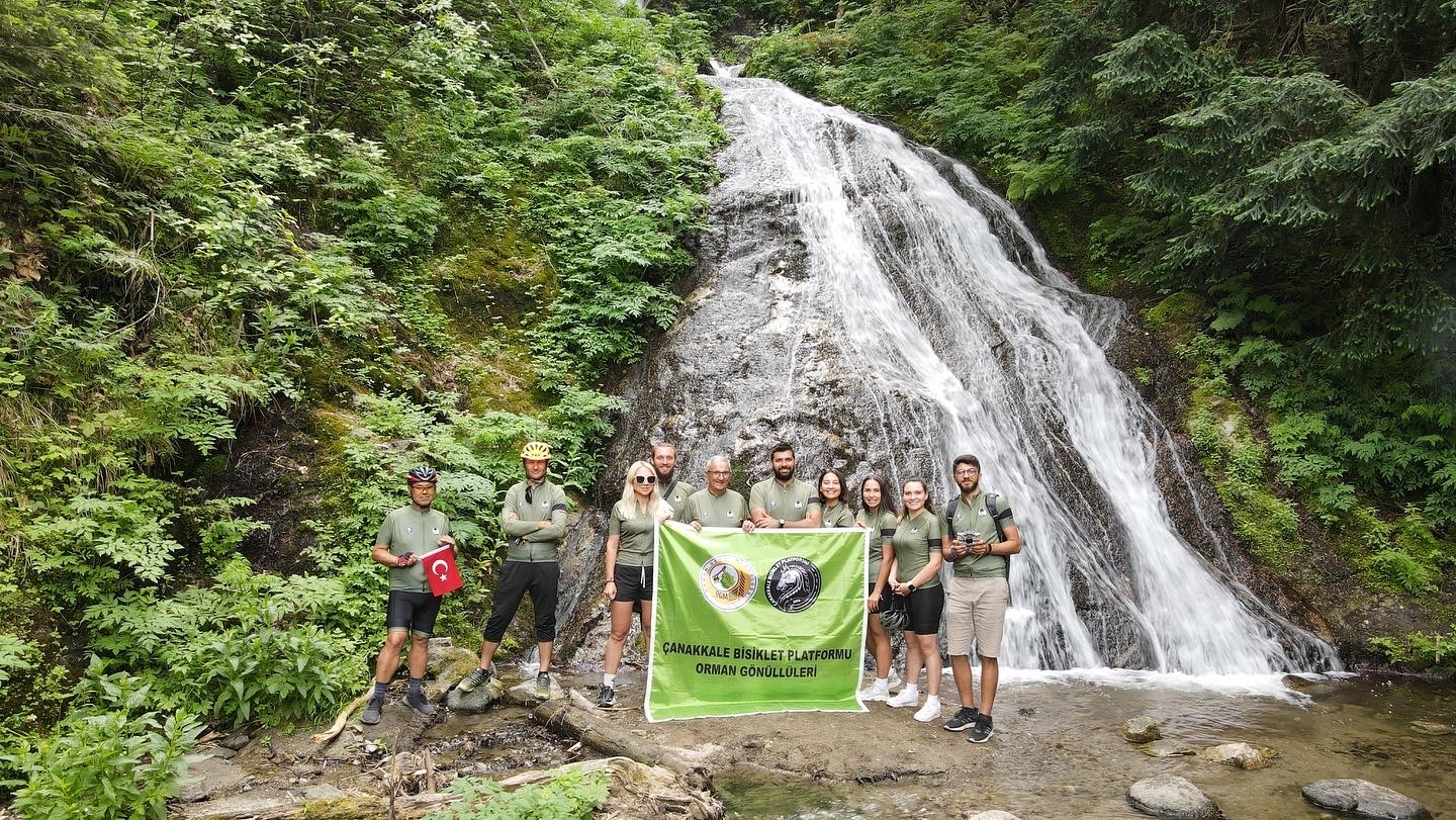 ÇABİP Orman Gönüllüleri Ekoturizm Alanı Bisiklet Yolu Tanıtım Programı’nda!