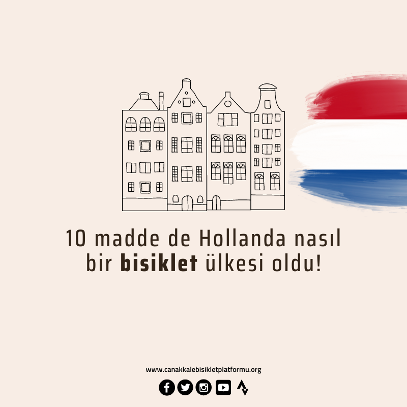 10 Maddede Hollanda Nasıl Bir Bisiklet Ülkesi Oldu!
