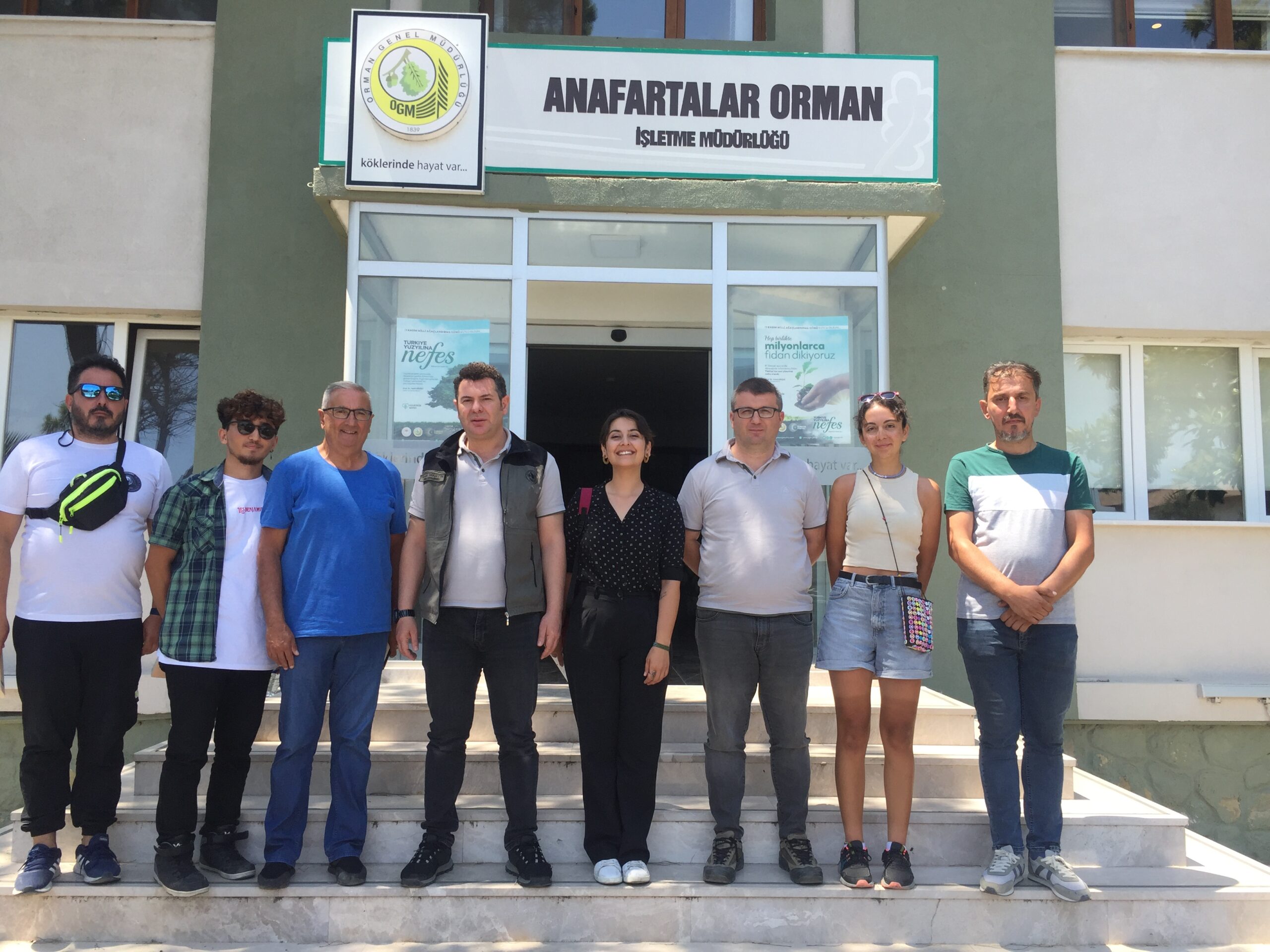 Çanakkale Bisiklet Platformu Gönüllüleri, Anafartalar Orman İşletme Müdürlüğünü Ziyaret Etti.