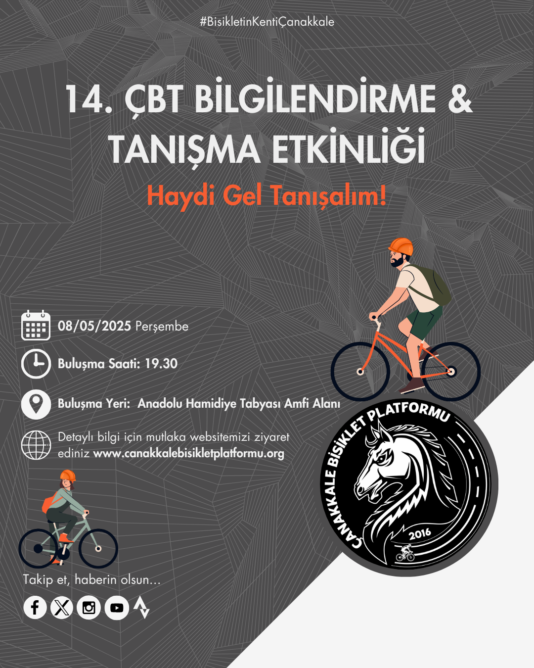 Haydi gel tanışalım! | 14. ÇBT Bilgilendirme & Tanışma Etkinliği