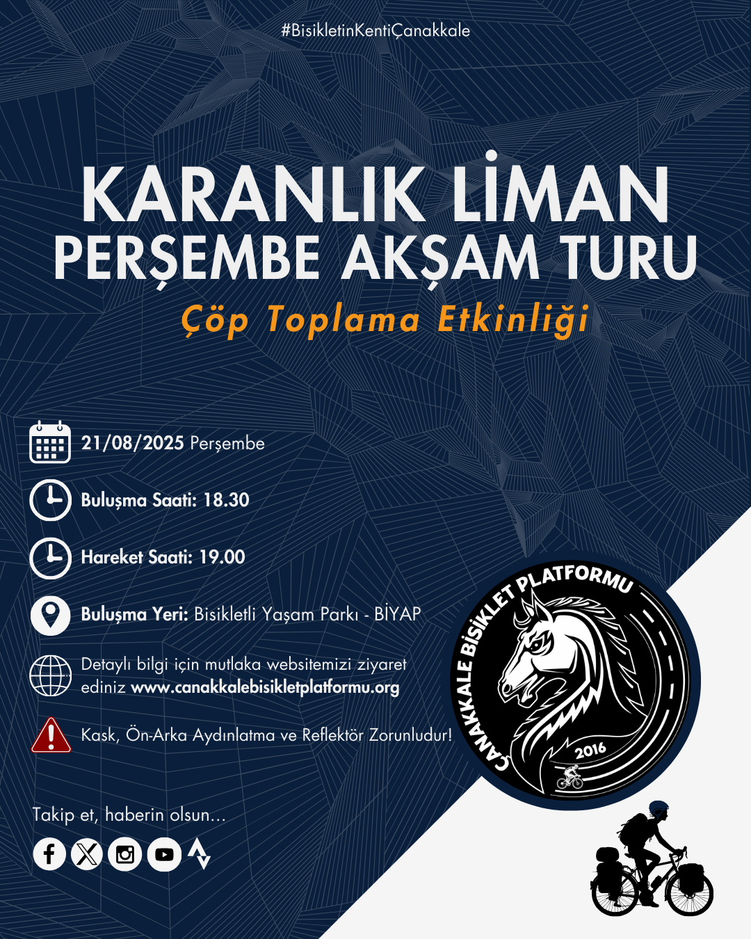 Karanlık Liman Perşembe Akşam Turu | Çöp Toplama Etkinliği