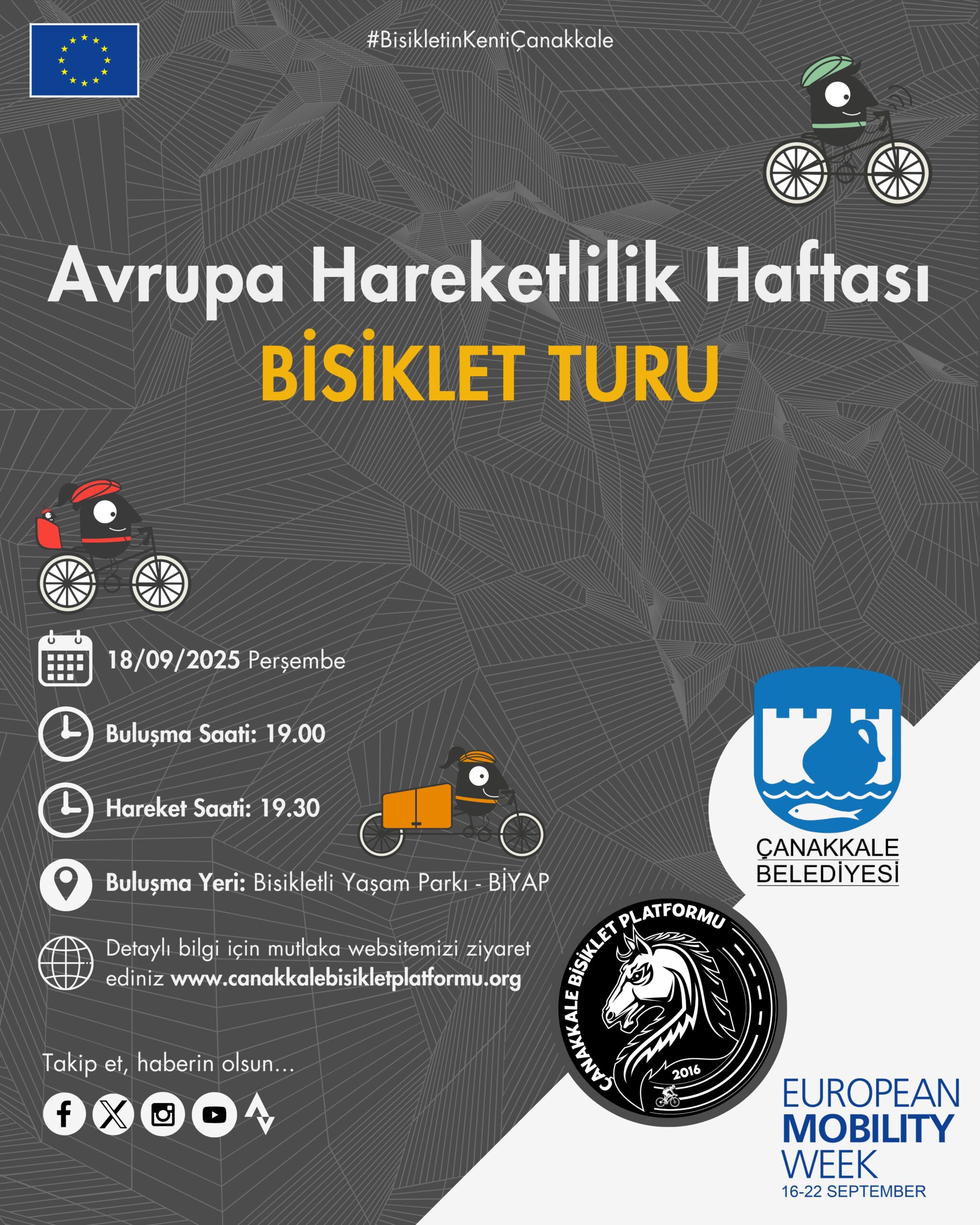 Avrupa Hareketlilik Haftası – Bisiklet Turu