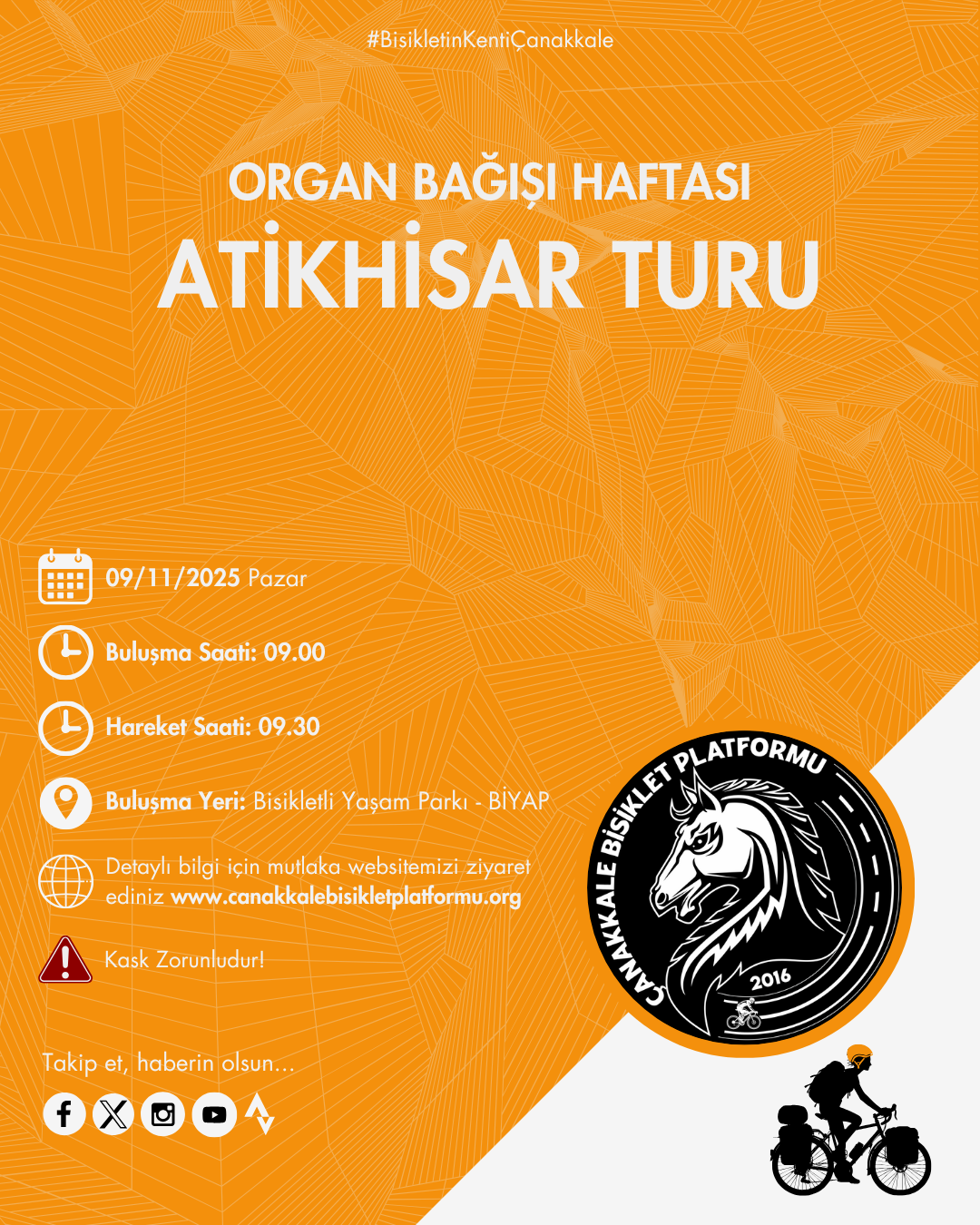 Organ Bağışı Haftası – Atikhisar Turu