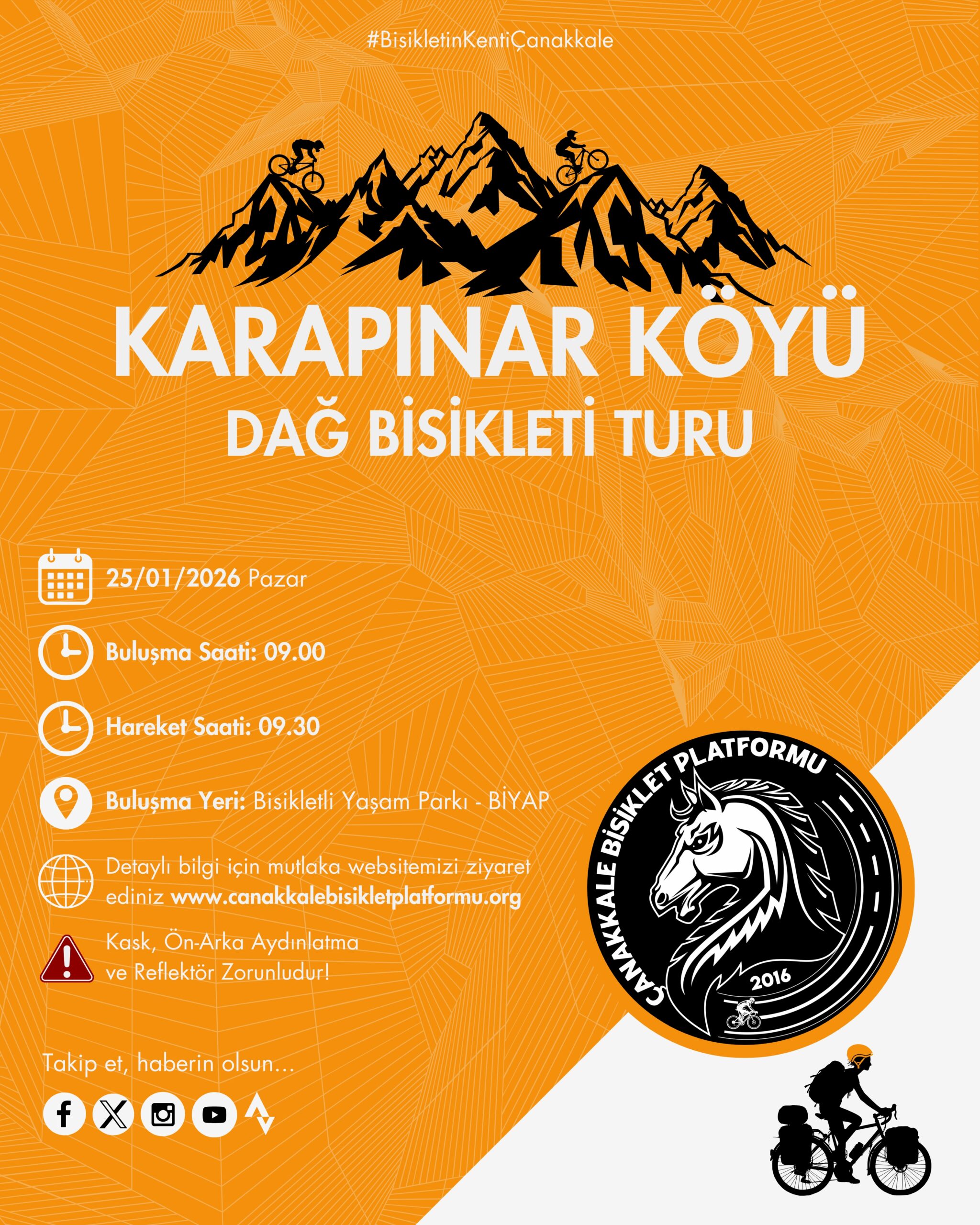 Karapınar Dağ Bisikleti Turu