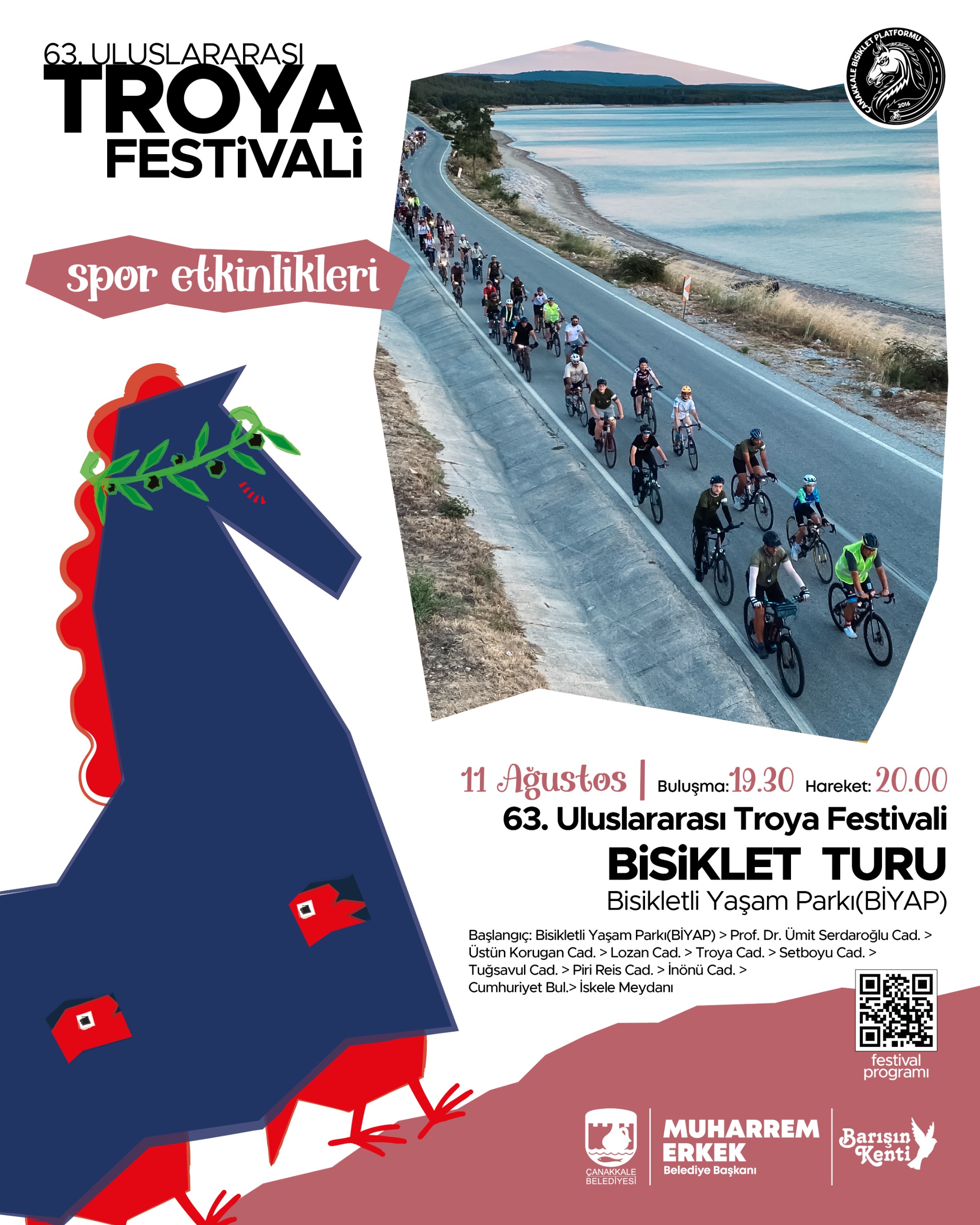 63. Uluslararası Troya Festivali Bisiklet Turu
